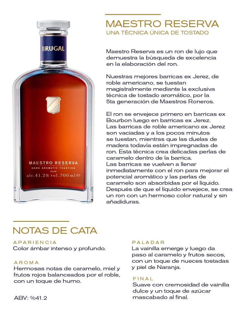 Ron Maestro reserva 700 ml 3