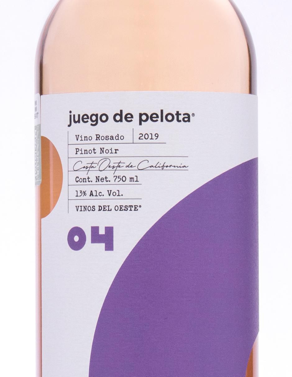 Vino rosado varietal seco Juego de pelota 04 750 ml 3