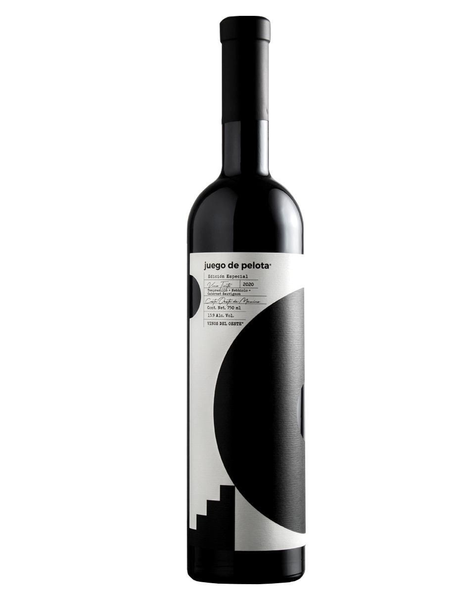 Vino tinto Juego de pelota Edición Especial tempranillo, nebbiolo, cabernet souvignon 750 ml Vino tinto Juego de pelota Edición Especial tempranillo, nebbiolo, cabernet souvignon 750 ml