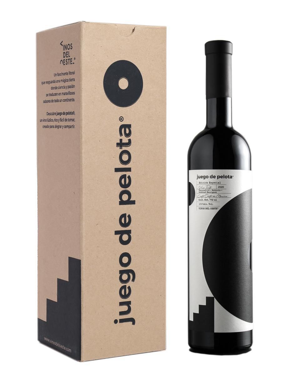 Vino tinto Juego de pelota Edición Especial tempranillo, nebbiolo, cabernet souvignon 750 ml 6
