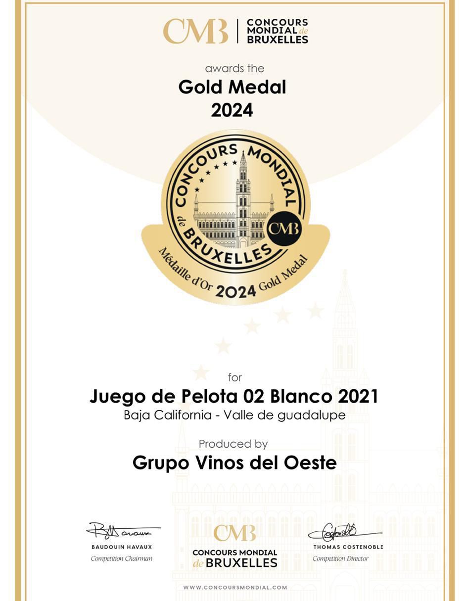 Set vino blanco Juego de Pelota 02 chardonnay 2
