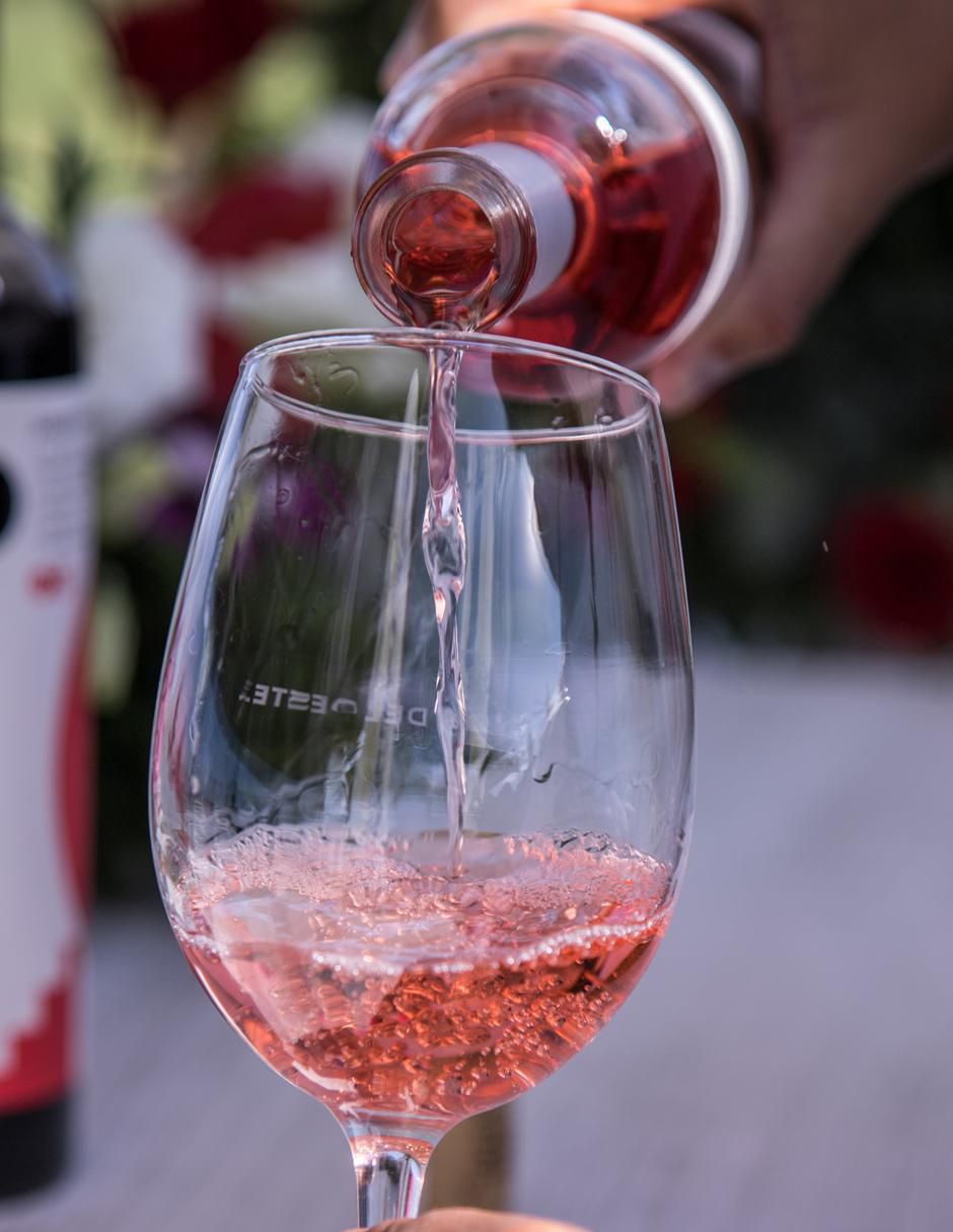 Set vino rosado varietal seco Juego de Pelota 04 pinot noir 750 ml 6