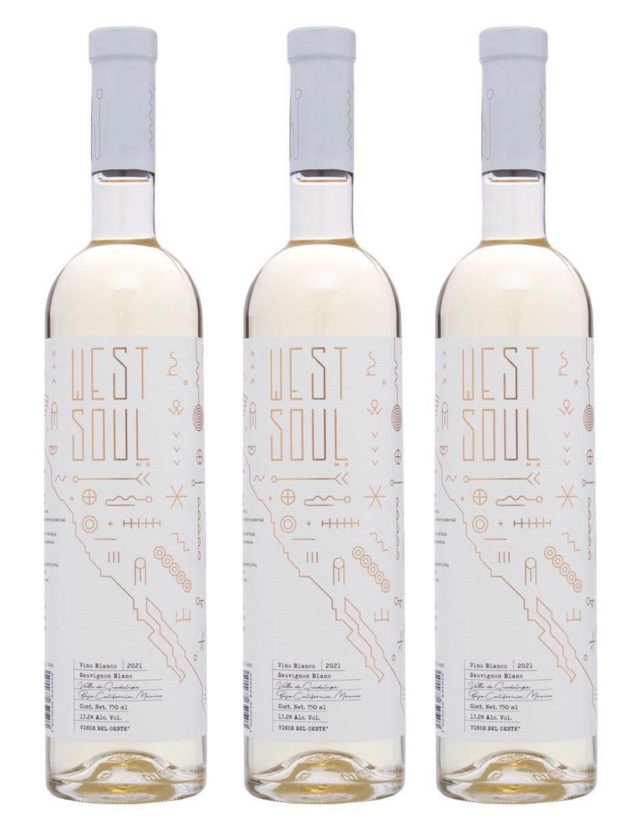 Set vino blanco West Soul sauvignon blanc
