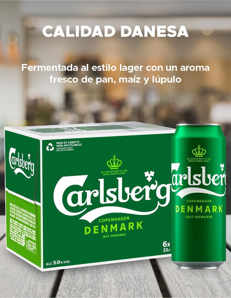 Set de cerveza Importada frutal 6 pack 330 ml 2