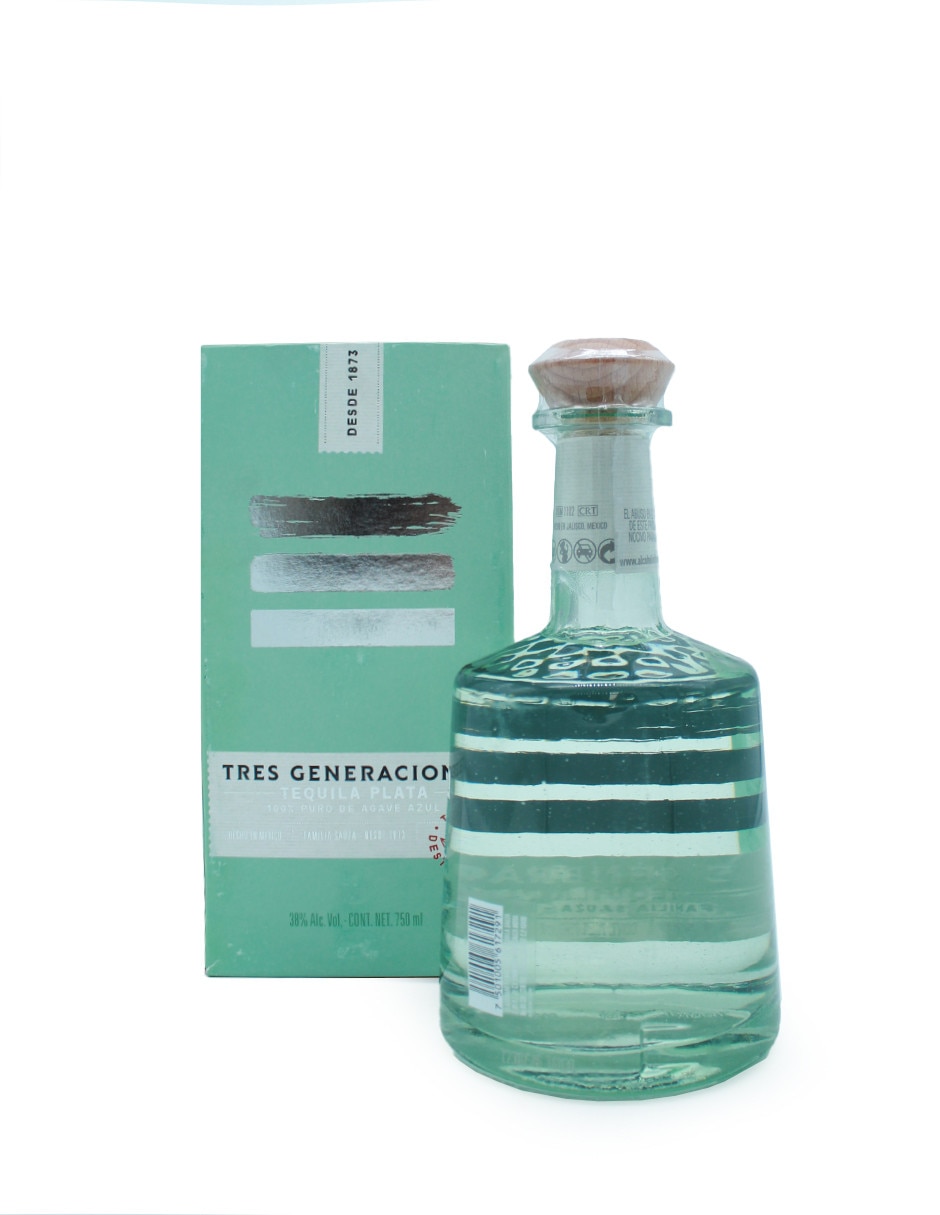 Tequila tipo Plata 750 ml 3