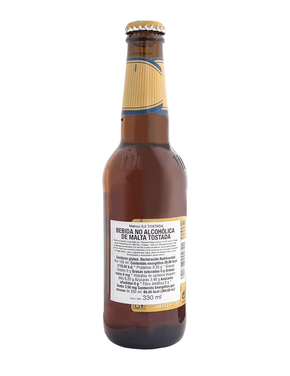 Bebida de cebada artesanal tostado 330 ml 2