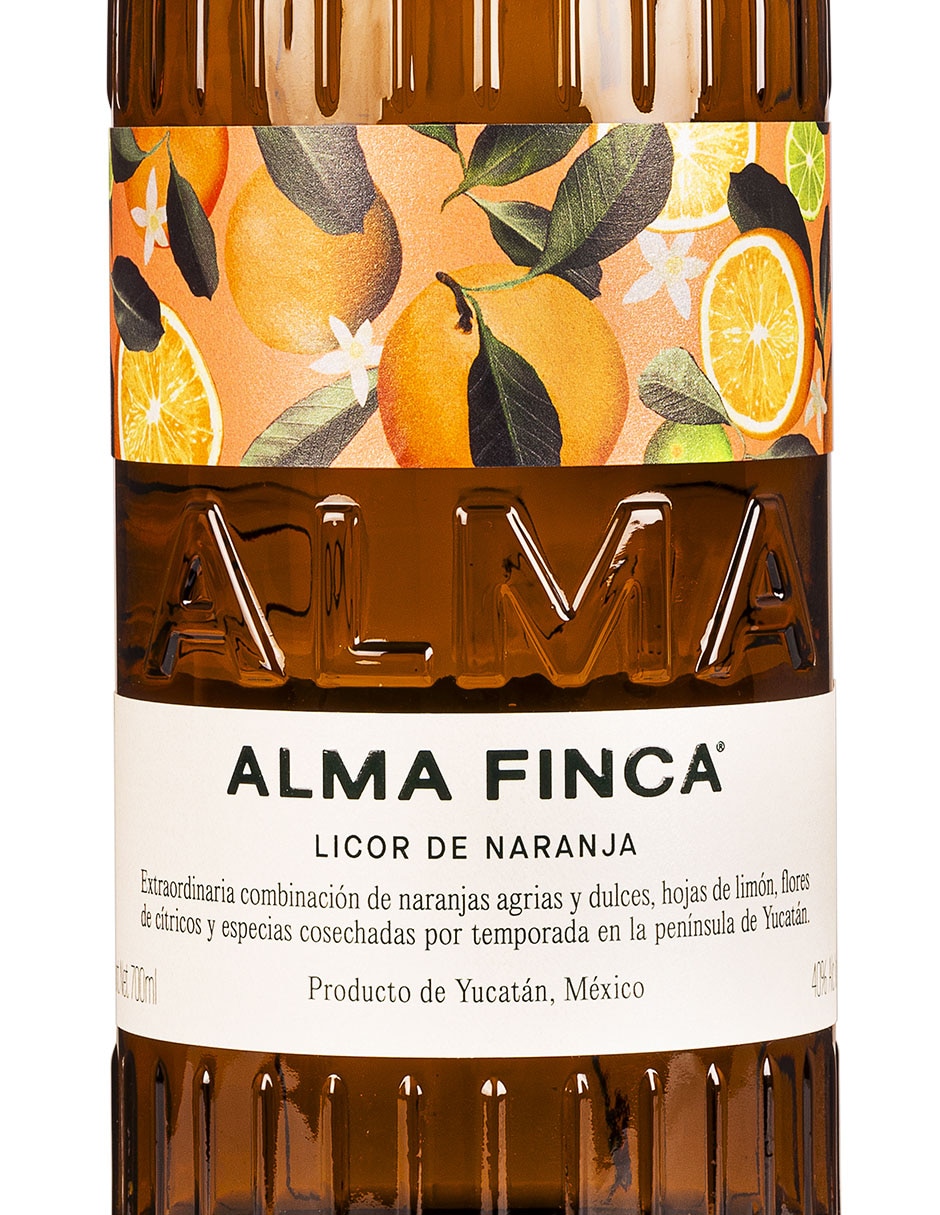 Licor de naranja sabor frutal 700 ml 2