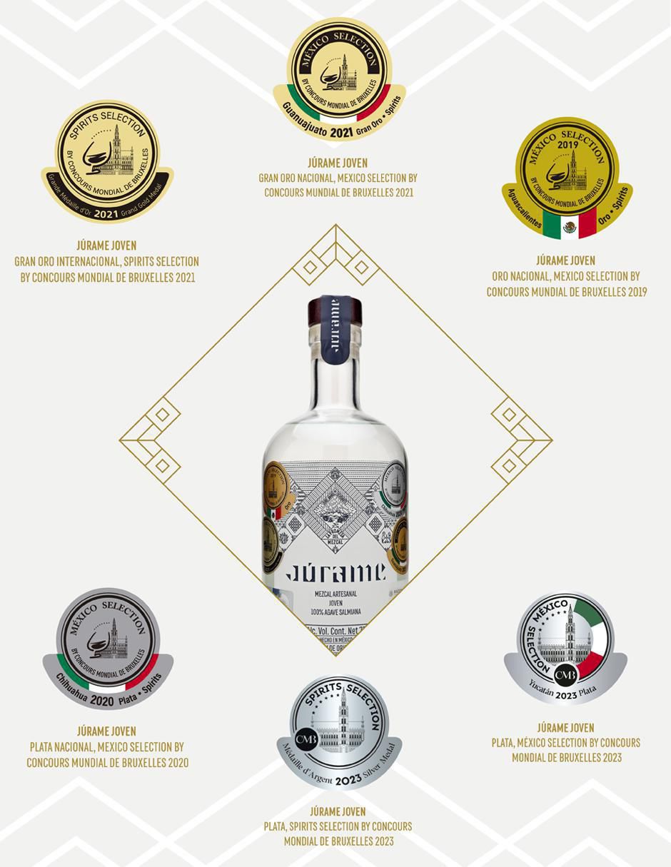 Mezcal Cristalino Joven 375 ml 3