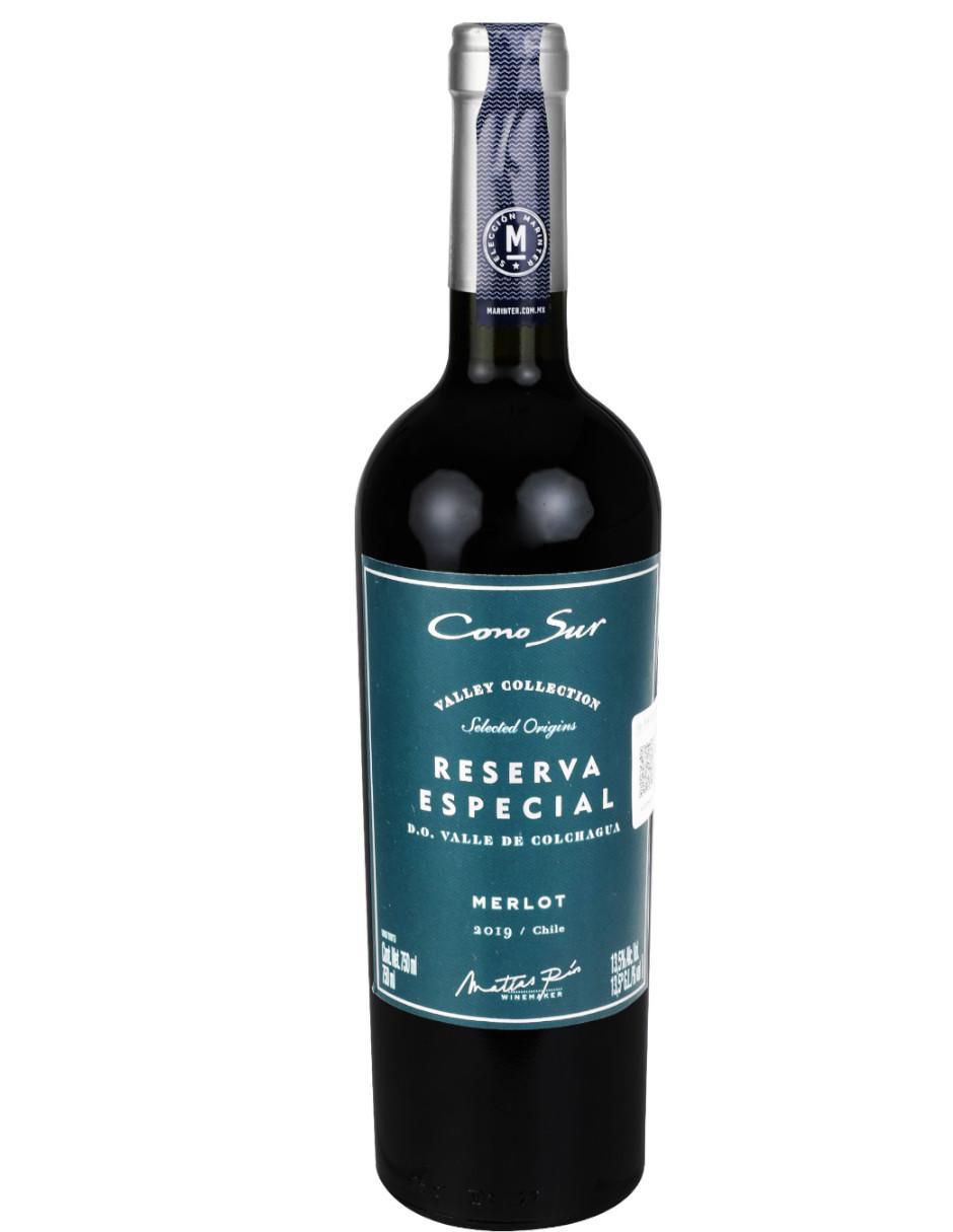Vino tinto Reserva Esp. Merlot 750 ml Vino tinto Reserva Esp. Merlot 750 ml
