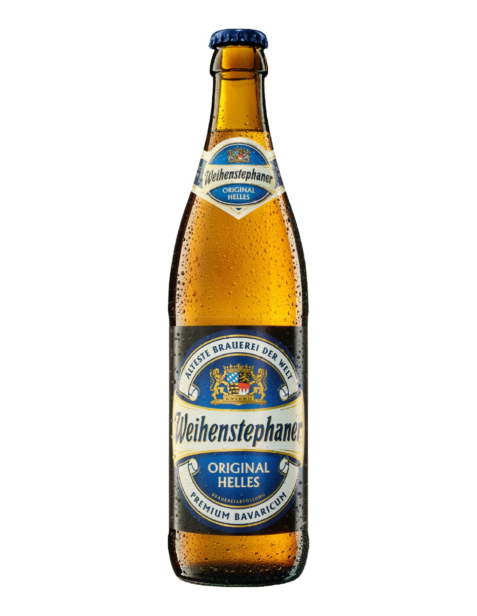 Cerveza clara lager lúpulo 500 ml