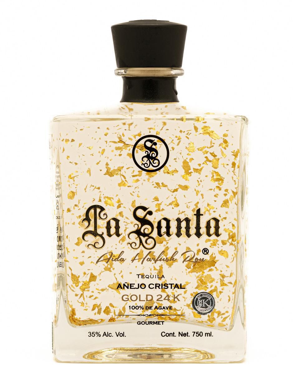Tequila tipo Añejo cristalino 750 ml