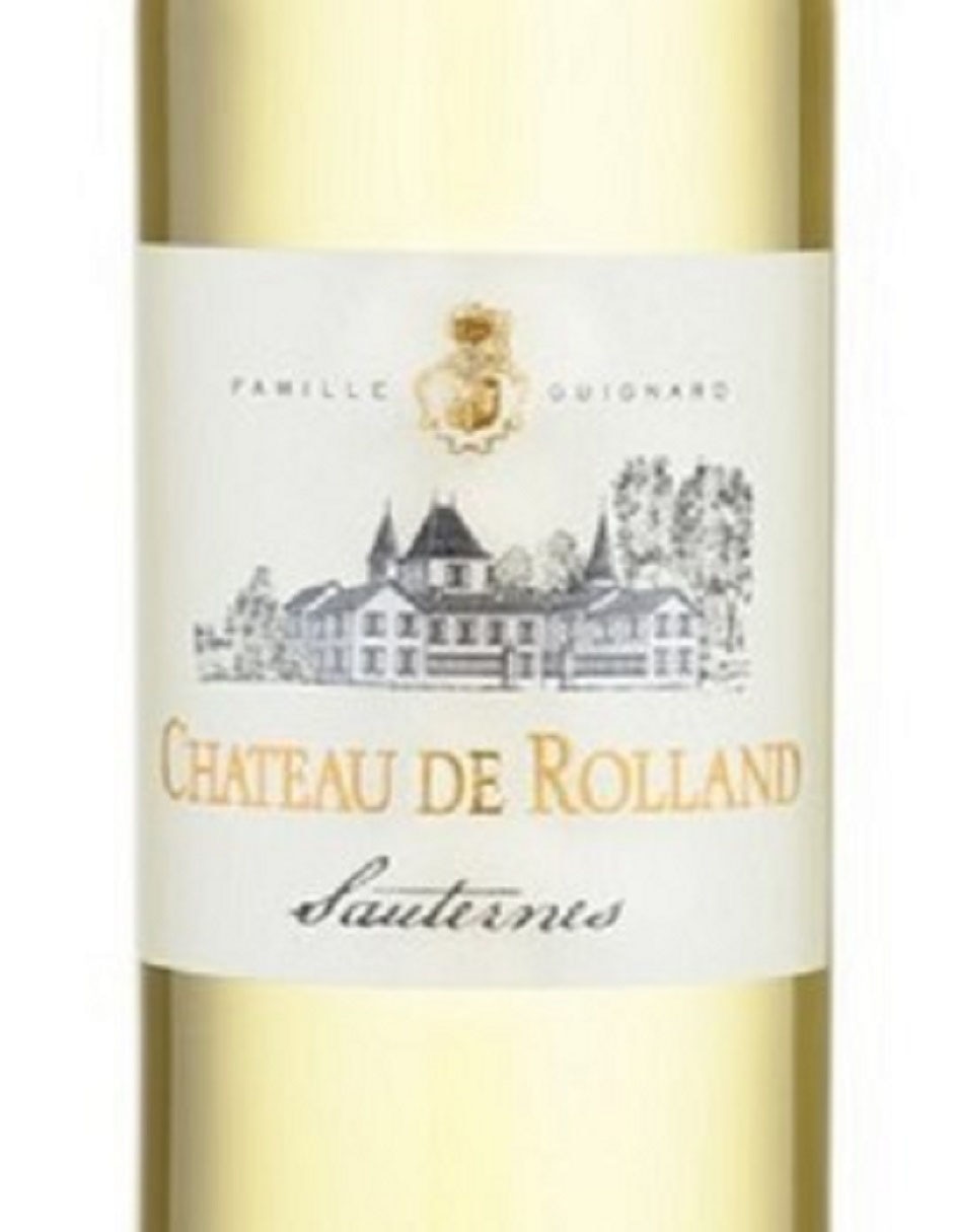 Vino blanco Chateau de Rolland semillon, sauvignon blanco, muscadelle 750 ML 2
