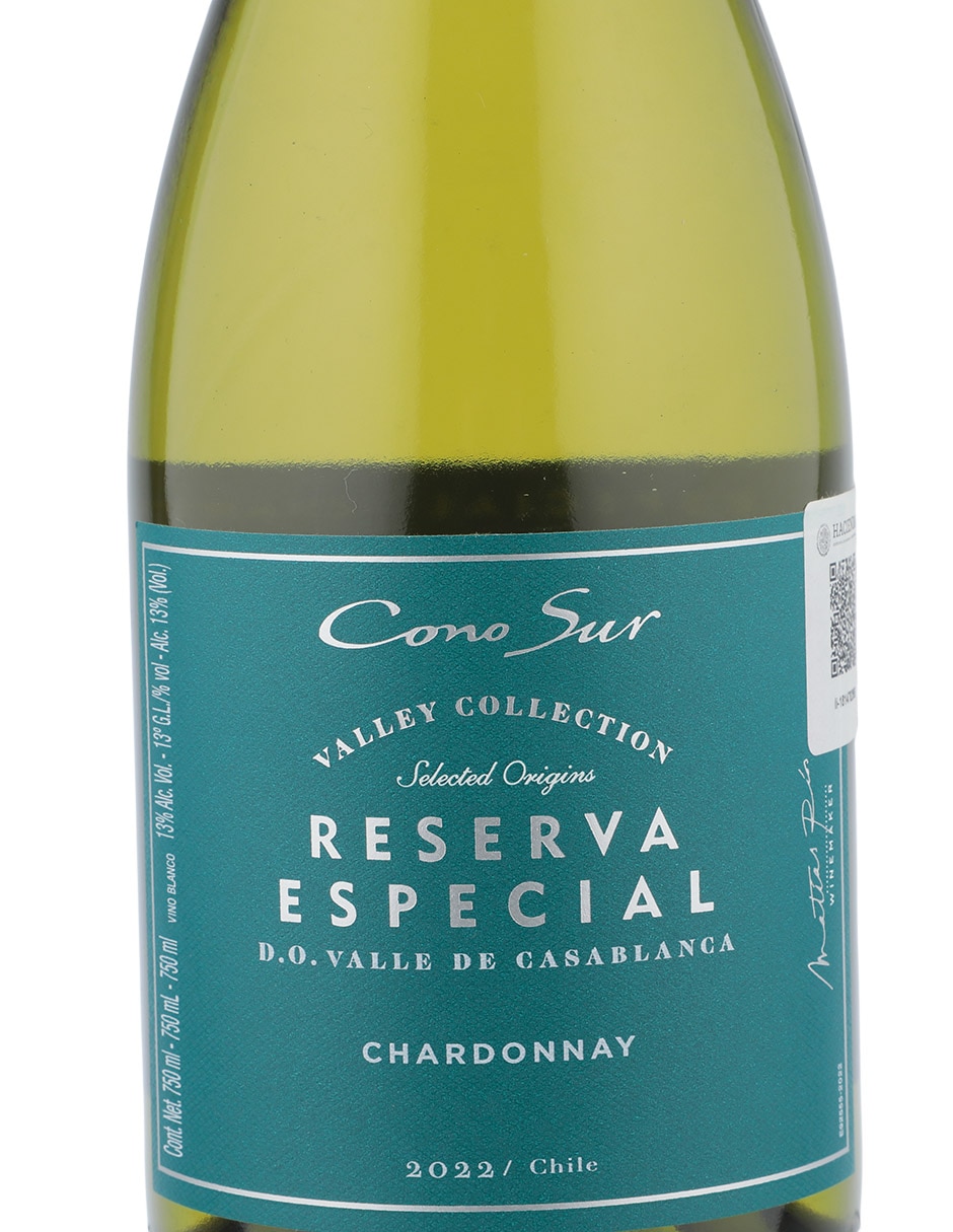 Vino blanco Reserva especial Chardonnay 750 ml 2
