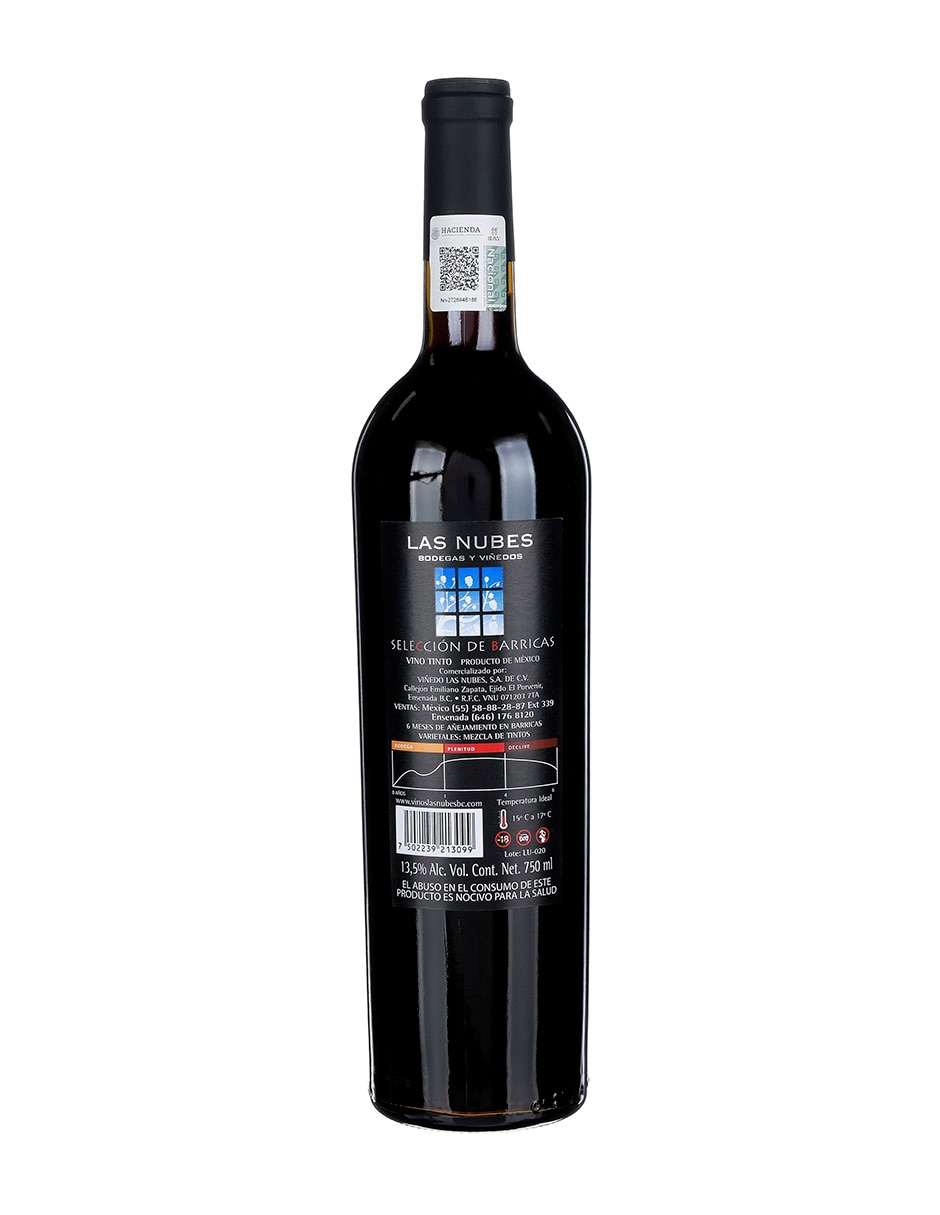 Vino tinto Seleccion Barricas cariñena, garnacha, petite syrah y zinfandel 750 ml 2