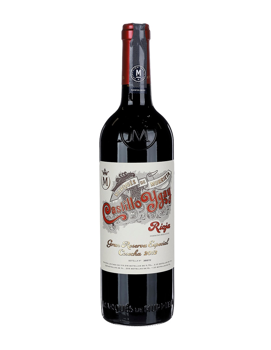Vino tinto Castillo Ygay - Marqués De Murrieta tempranillo y mazuelo 750 ml Vino tinto Castillo Ygay - Marqués De Murrieta tempranillo y mazuelo 750 ml