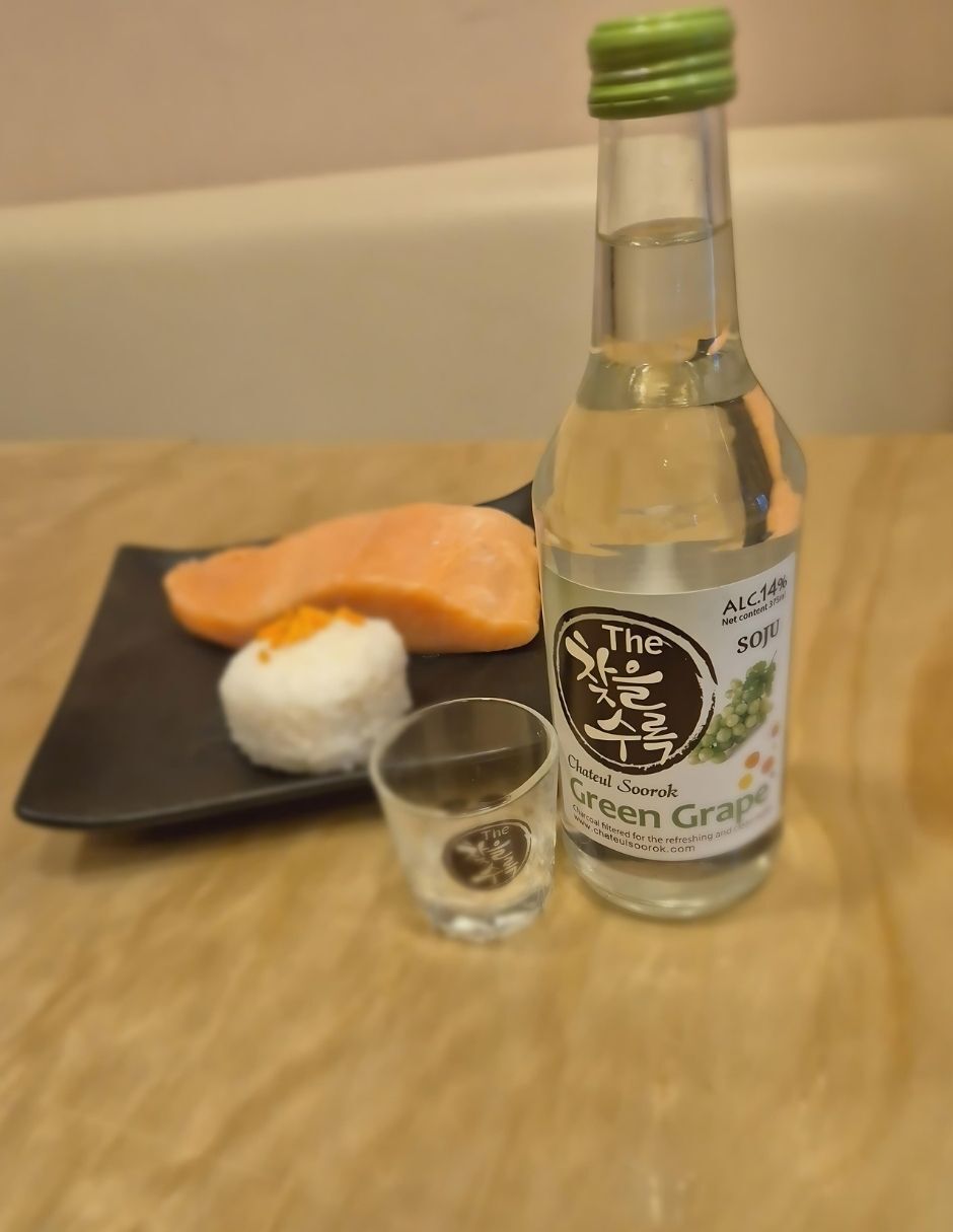Sake frutales sabor uva 375 ml 2