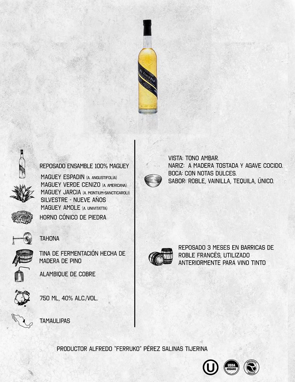Mezcal Reposado 750 ml 4
