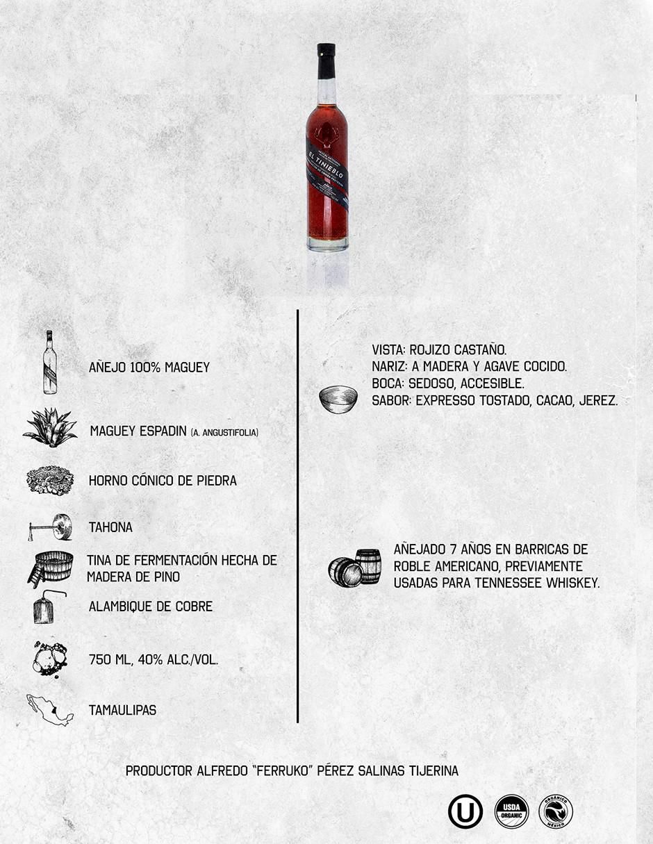 Mezcal Añejo 750 ml 4