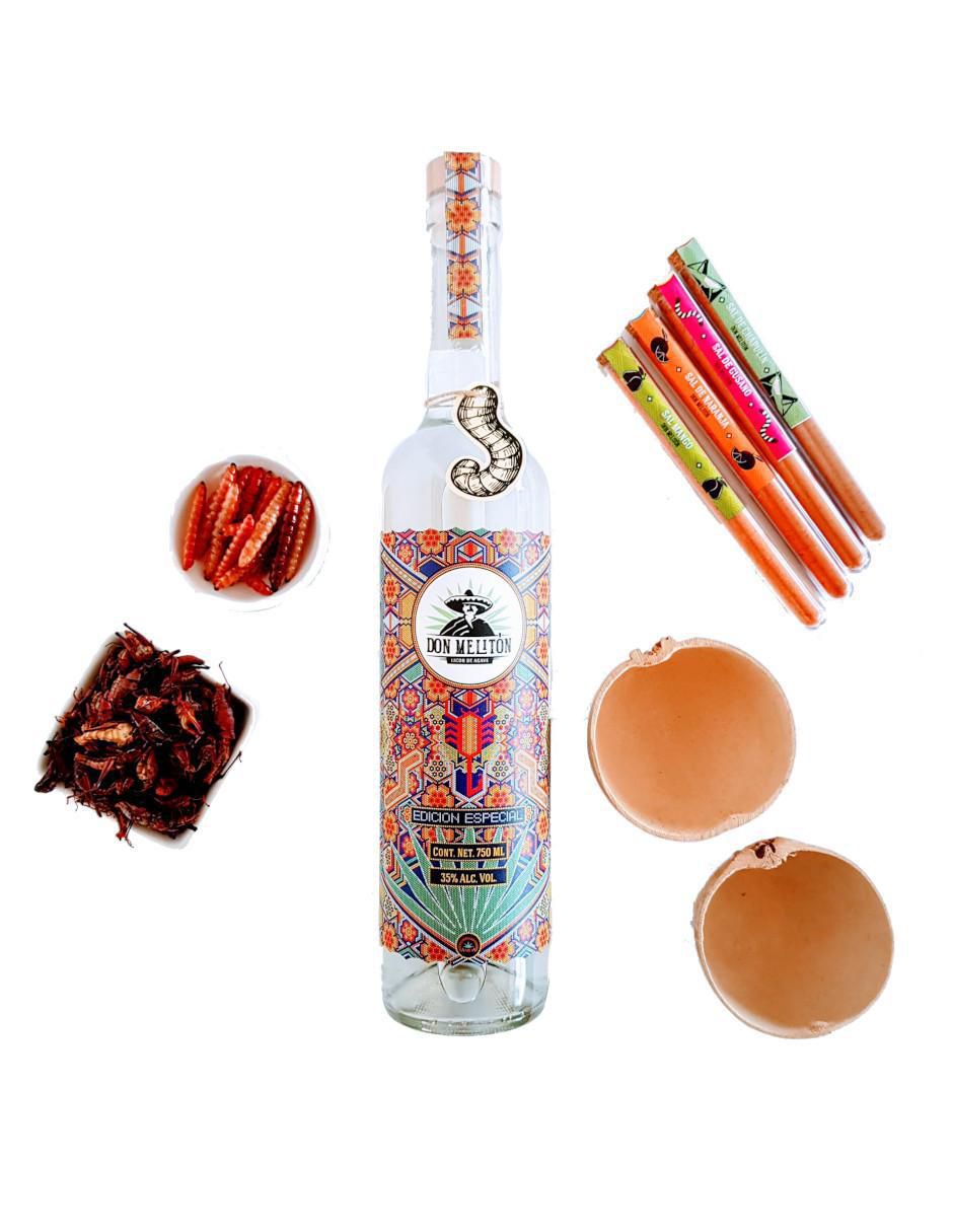 Kit de destilados de agave Blanco tipo De agave 9 piezas 750 ml c/u 2