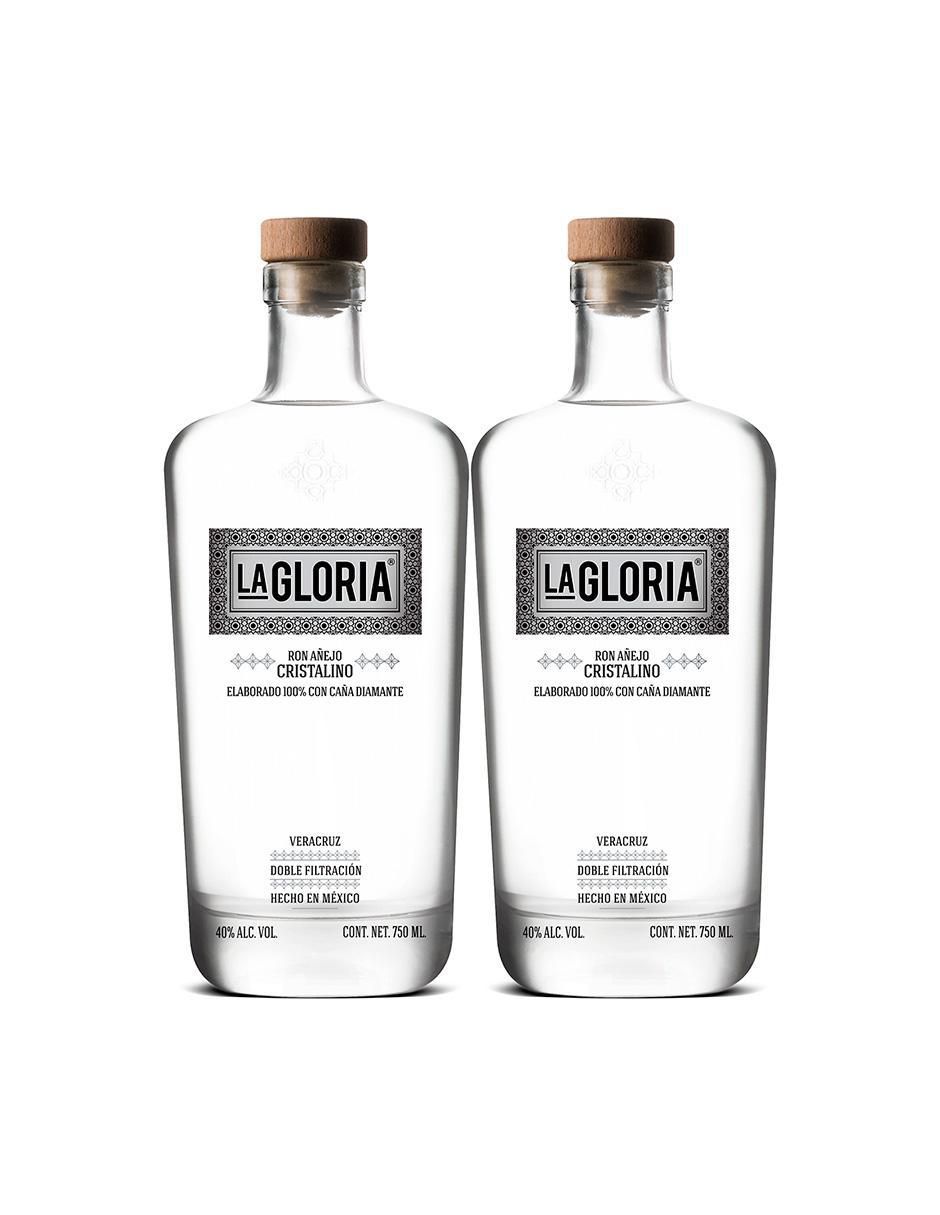 Set ron Añejo Cristalino 750 ml
