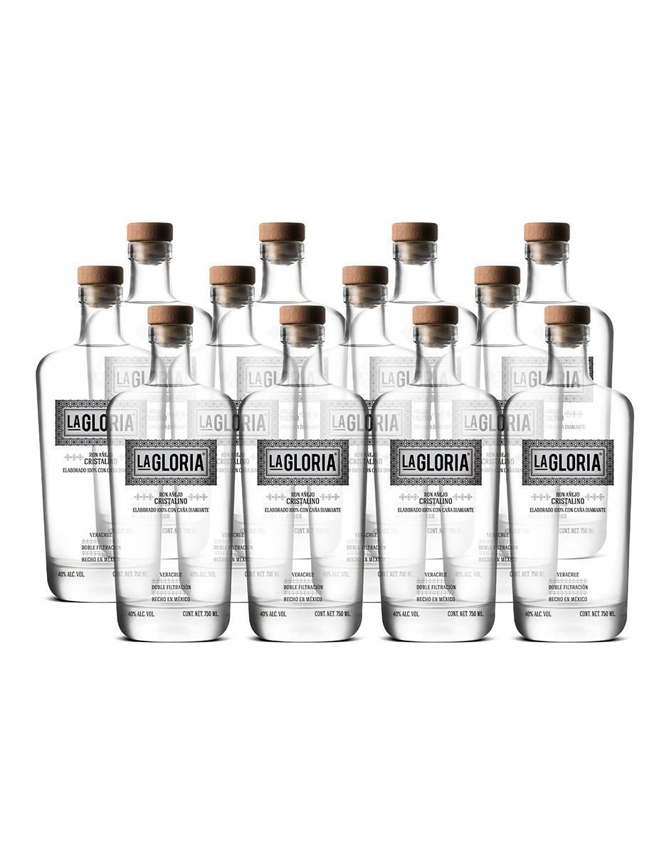 Set ron Añejo Cristalino 750 ml