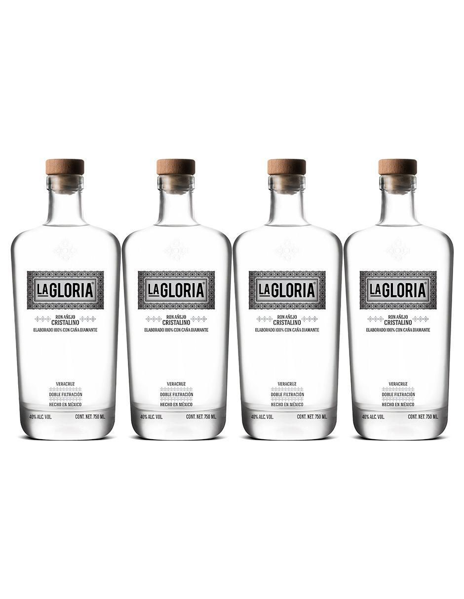Set ron Añejo Cristalino 750 ml