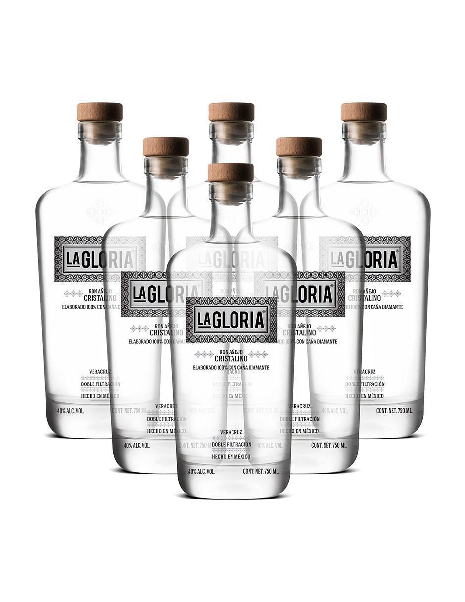 Set ron Añejo Cristalino 750 ml