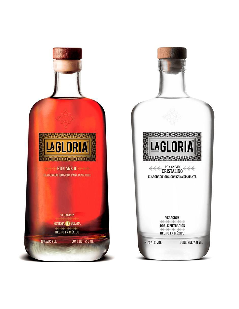Set ron Añejo + Cristalino 750 ml
