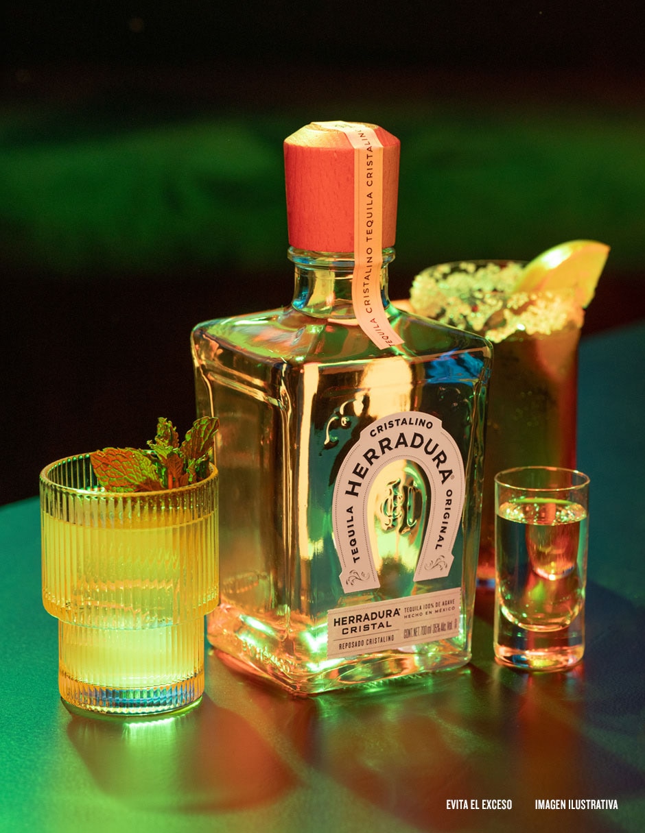 Tequila Herradura Cristal tipo Reposado cristalino 700 ml 4