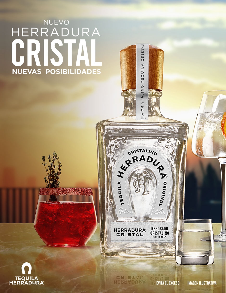 Tequila Herradura Cristal tipo Reposado cristalino 700 ml 5
