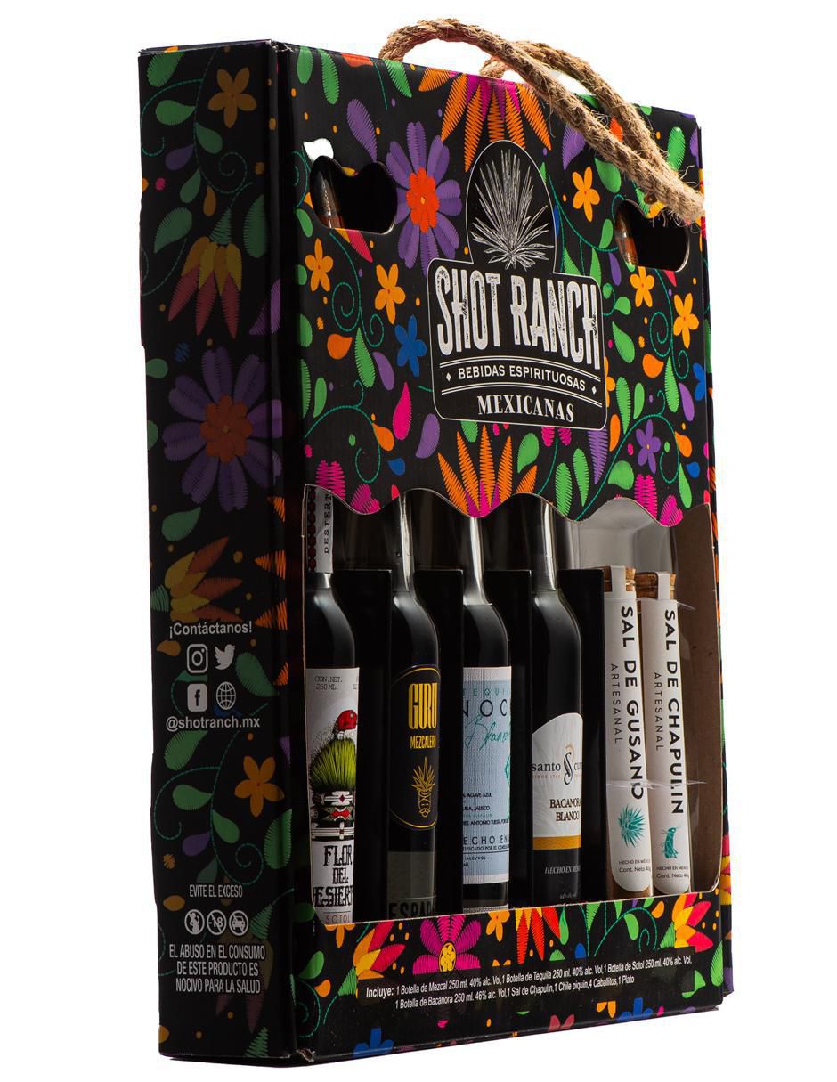 Kit de destilados de agave Destilados de agave tipo Múltiples destilados 11 piezas 1 l c/u