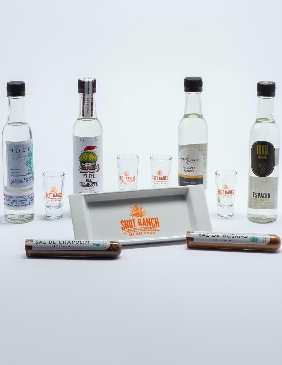 Kit de destilados de agave Destilados de agave tipo Múltiples destilados 11 piezas 1 l c/u