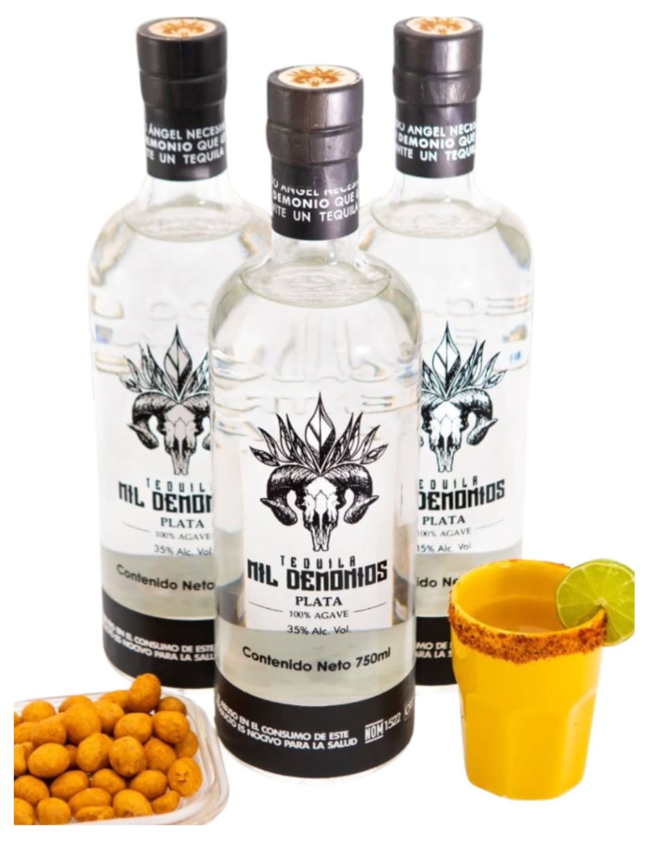 Caja de tequila tipo De agave 6 piezas 750 ml c/u 4