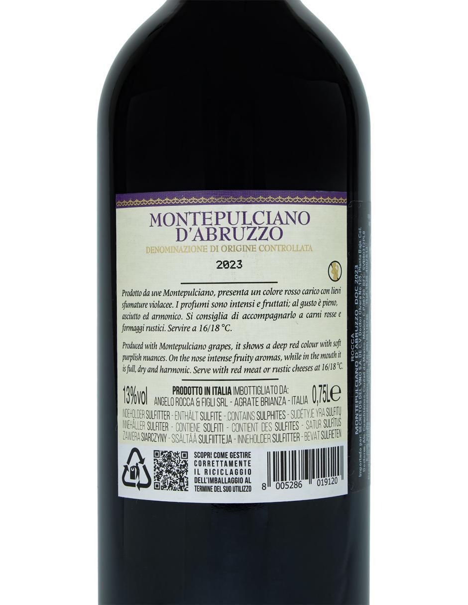 Vino tinto montepulciano 750 ml 2