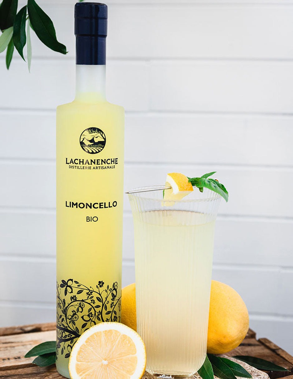 Licor digestivo de limón Limoncello orgánico 500 ml 3
