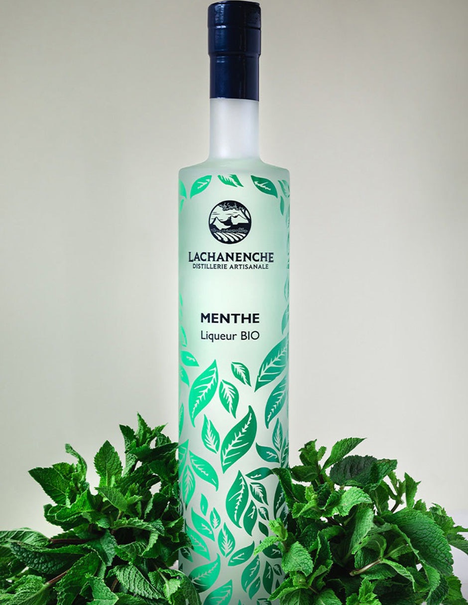 Licor digestivo de menta 500 ml 2