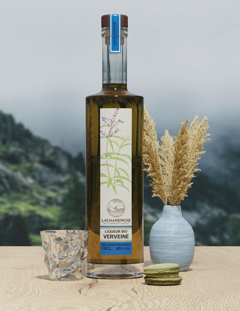 Licor aperitivo y digestivo de verbena sabor especias 700 ml 2