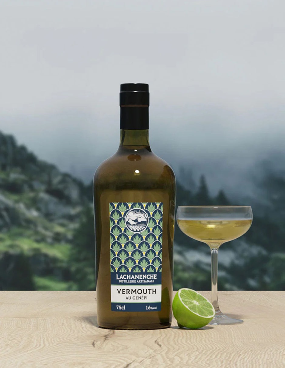 Vino generoso dulce Vermut con Génépi 750 ml 2