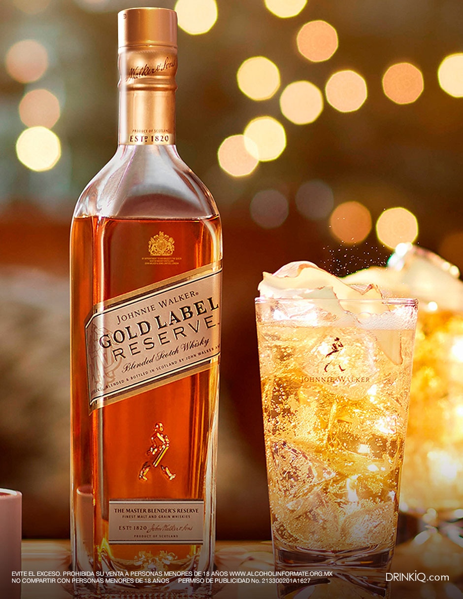 Whisky Scotch Gold Label Reserve 750 ml 3