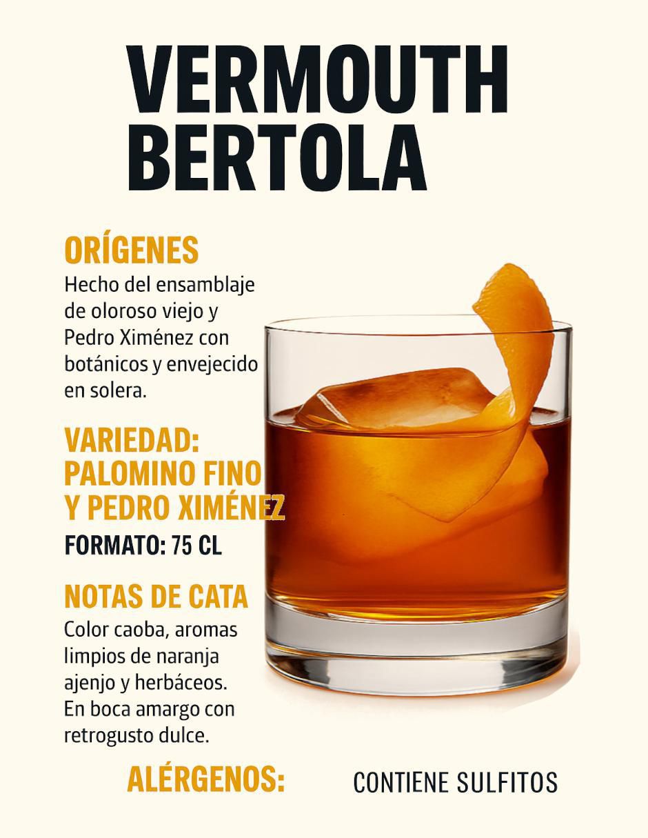 Jerez semidulce Vermut Rojo 3 años de añejamiento 750 ml 2