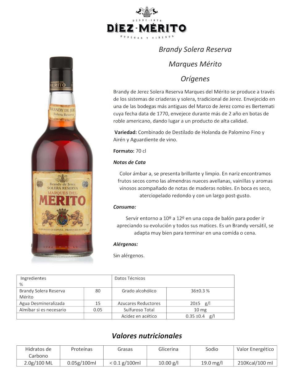 Brandy Solera Reserva 700 ml 2