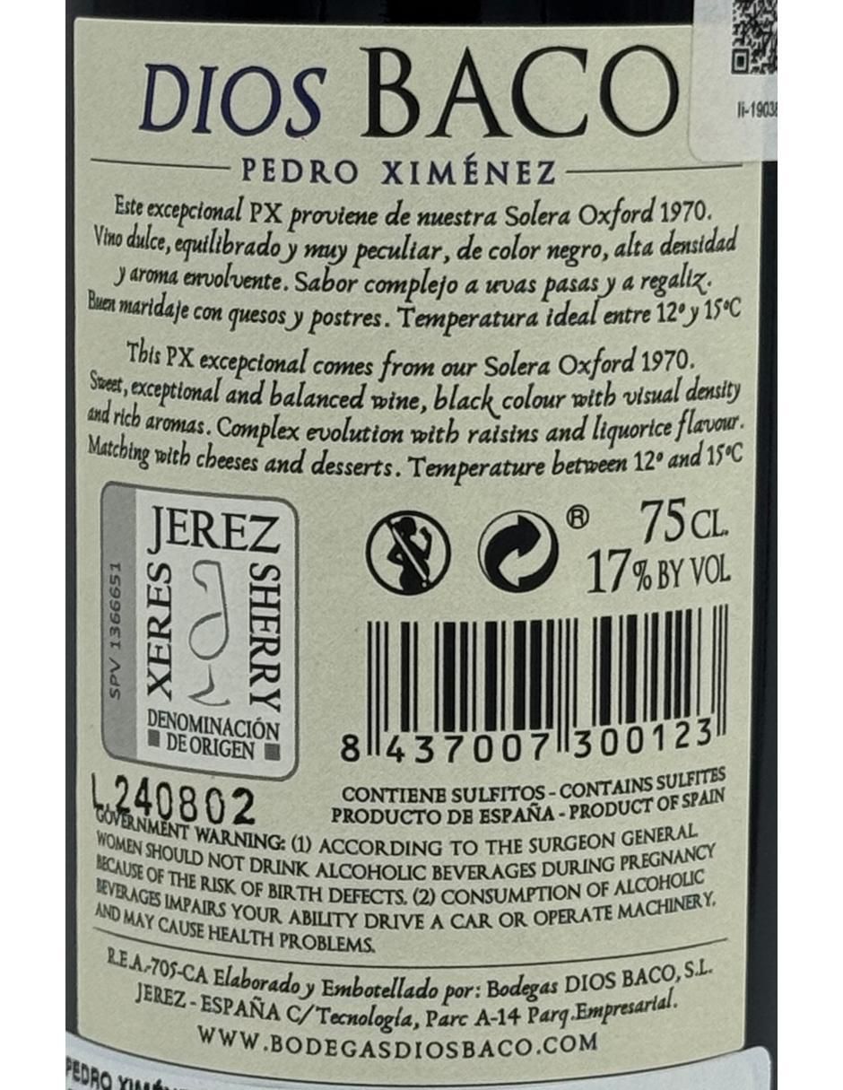Jerez dulce sherry 10 años de añejamiento 750 ml 2