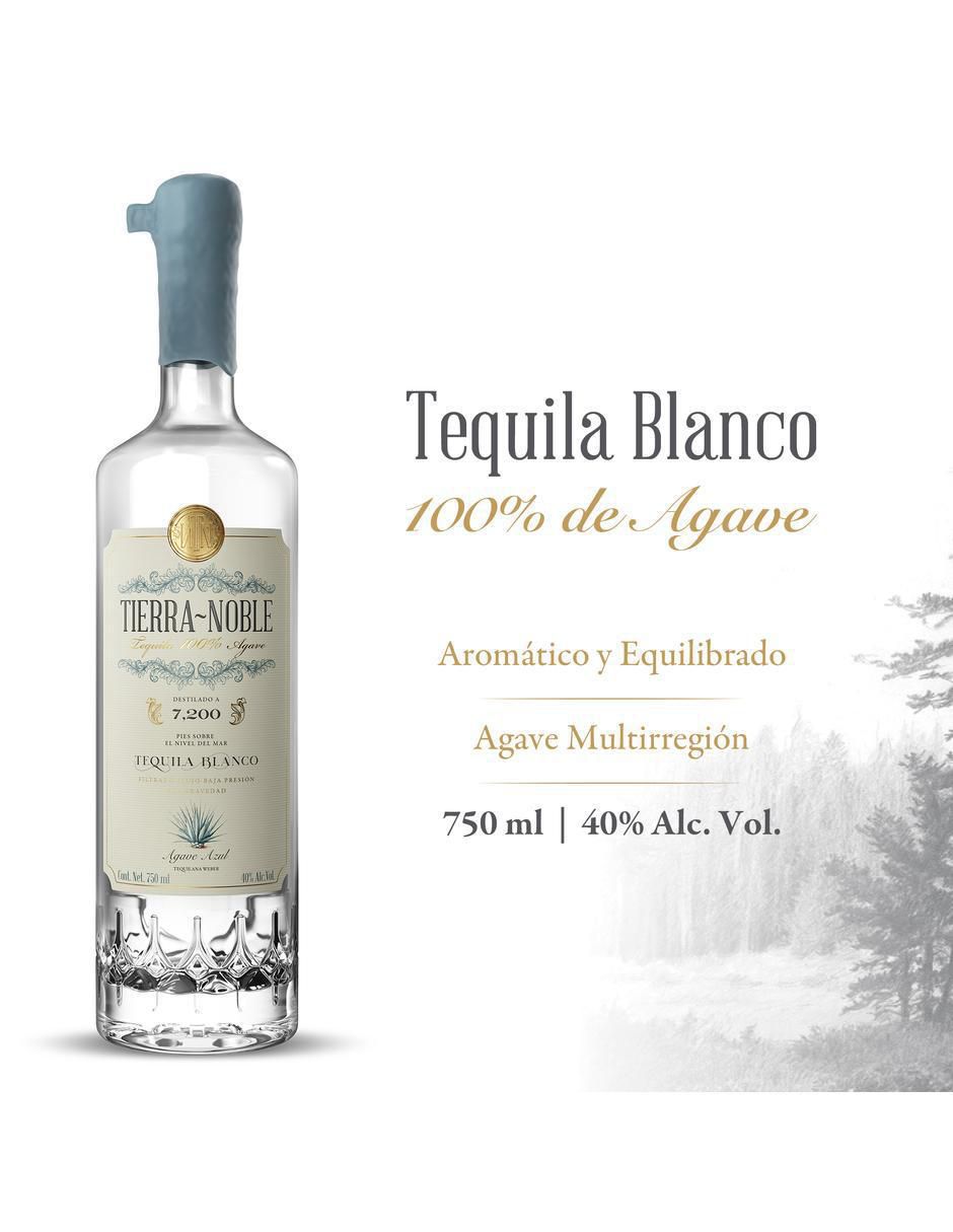 Tequila tipo Blanco 750 ml 3
