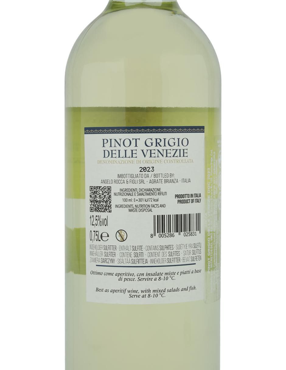 Vino blanco Pinot Grigio 750 ml 5
