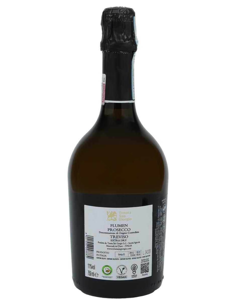 Vino espumoso blanco Glera Flumen Prosecco D.O.C. Extra Dry Italia 750 ml 4