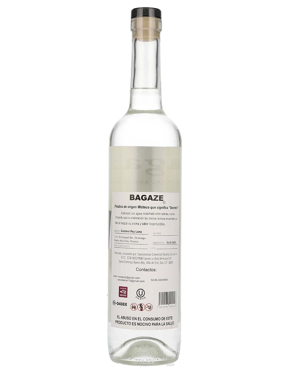 Mezcal Mexicano-Tobalá joven 750 ml 3