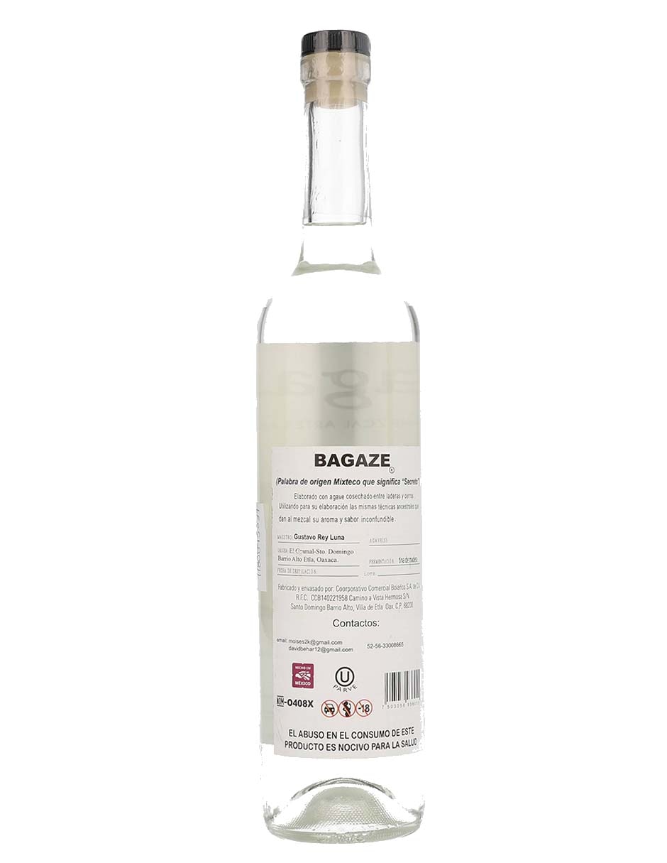 Mezcal Tepeztate joven 750 ml 3