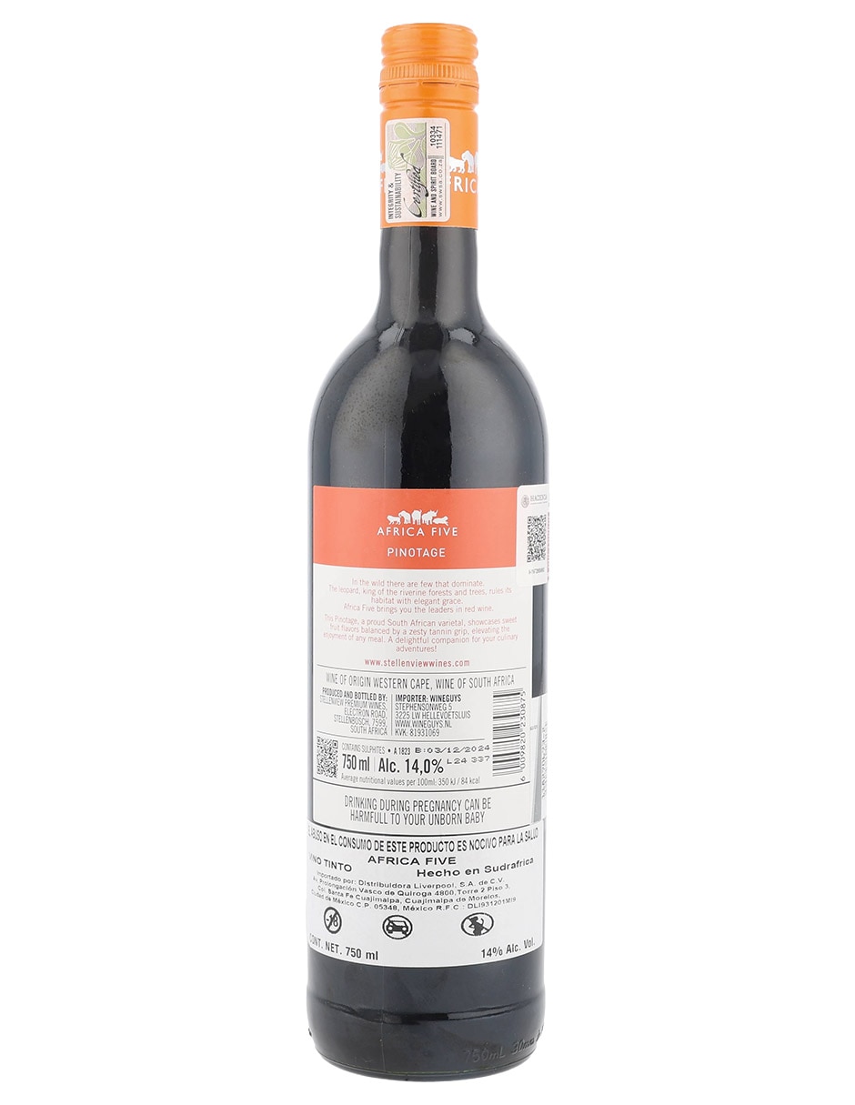 Vino tinto Chenin Blanc 750 ml 3