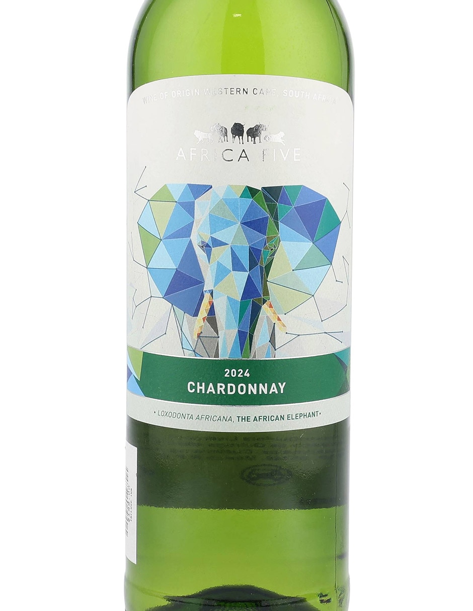 Vino blanco Chardonnay Sudafrica 750 ml 2