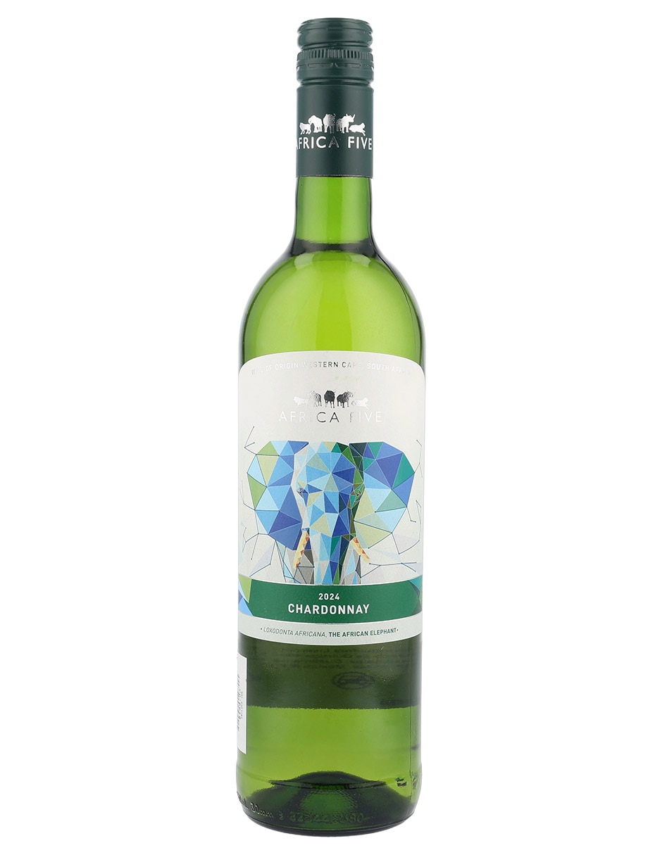 Vino blanco Chardonnay Sudafrica 750 ml 3